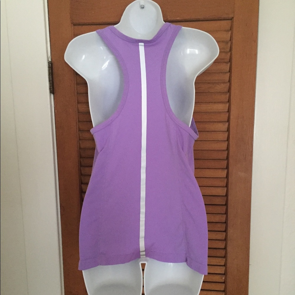 Athletic Tank with Reflective strip.